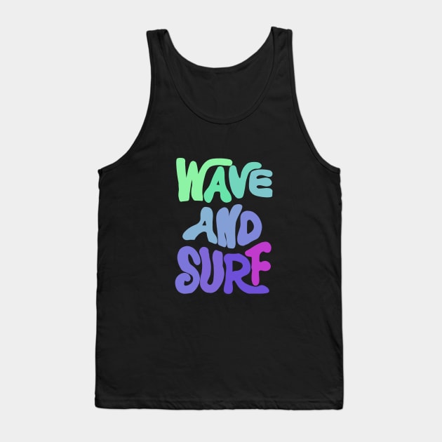 Surf wear Tank Top by Laterstudio